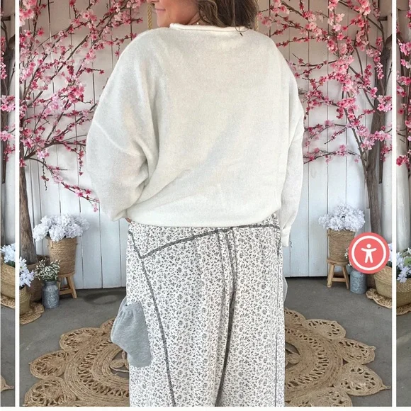 Things between white Knit Cardigan - Picture 3 of 5